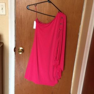 Fushia/hot pink dress